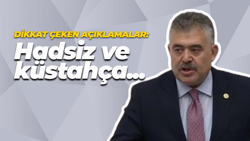 Veysel Tipioğlu’ndan dikkat çeken açıklamalar: Hadsiz ve küstahca