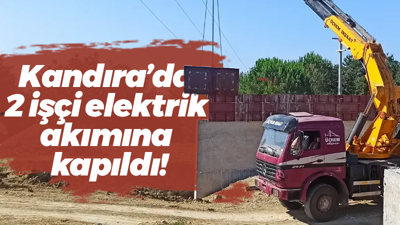 Kocaeli'nin Kandıra ilçesinde beton