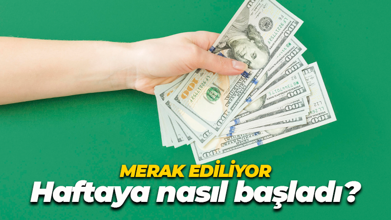 Yatırımcılar merak ediyor… Döviz haftaya nasıl başladı?