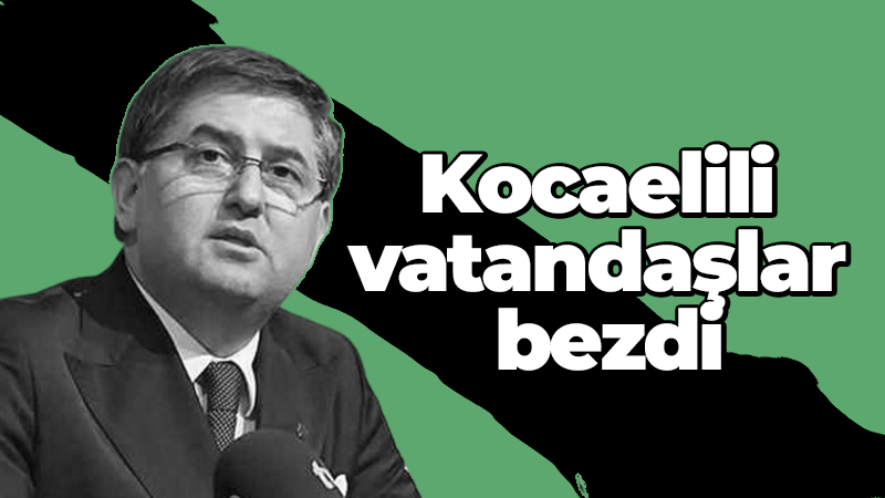 Yıldızlı: Kocaelili vatandaşlar bezdi