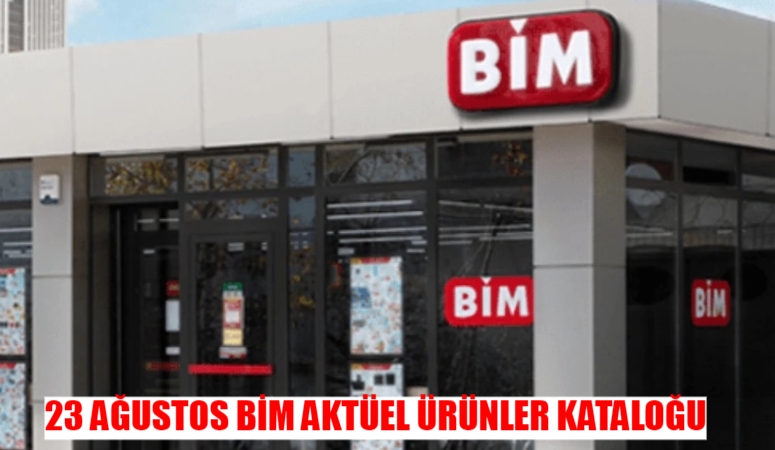 23 AĞUSTOS BİM AKTÜEL ÜRÜNLER KATALOĞU SATIŞA ÇIKTI: BİM’de Bu Hafta Cuma İndirimli Bisiklet Panayırı Başladı