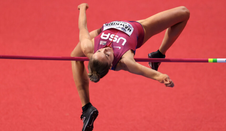 Chari Hawkins’in Heptatlon Madalyası Umutları Yüksek Atlama Sırasında Yıkıldı