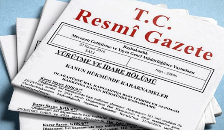 Resmi Gazete’de yeni karar yayımlandı… 9 Ağustos 2024 Resmi Gazete kararları? Bu gün Resmi gazete kararları?