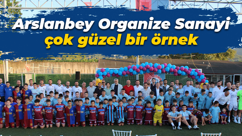 Arslanbey Organize Sanayi çok güzel bir örnek