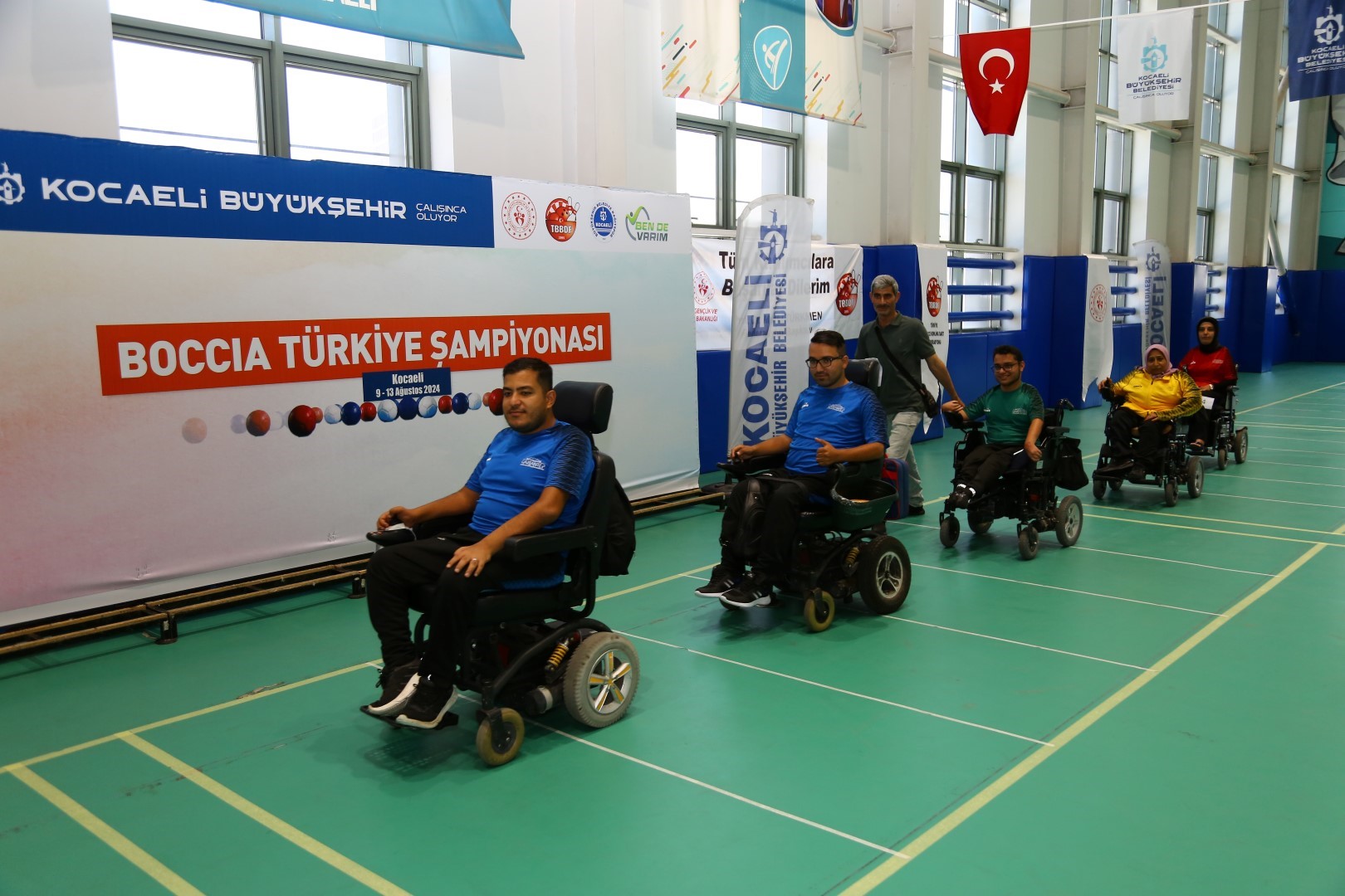 Boccia Türkiye Şampiyonası başladı - Resim : 2