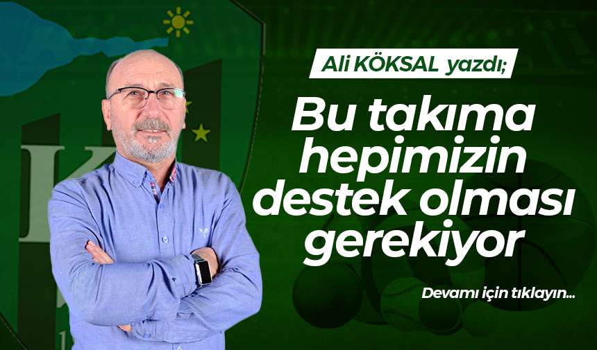 Bu takıma hepimizin destek olması gerekiyor