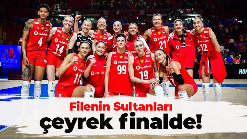 Filenin Sultanları çeyrek finalde!