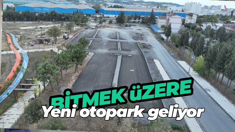 Gebze’ye yeni otopark geliyor! Artık bitmek üzere