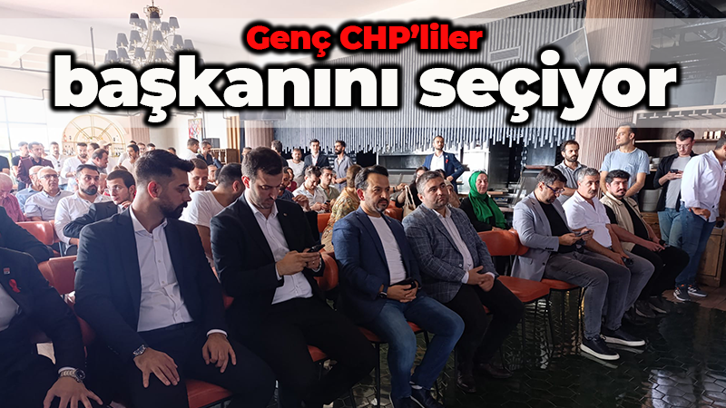 Genç CHP’liler başkanını seçiyor