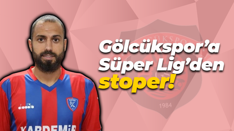 Gölcükspor’a Süper Lig’den stoper!