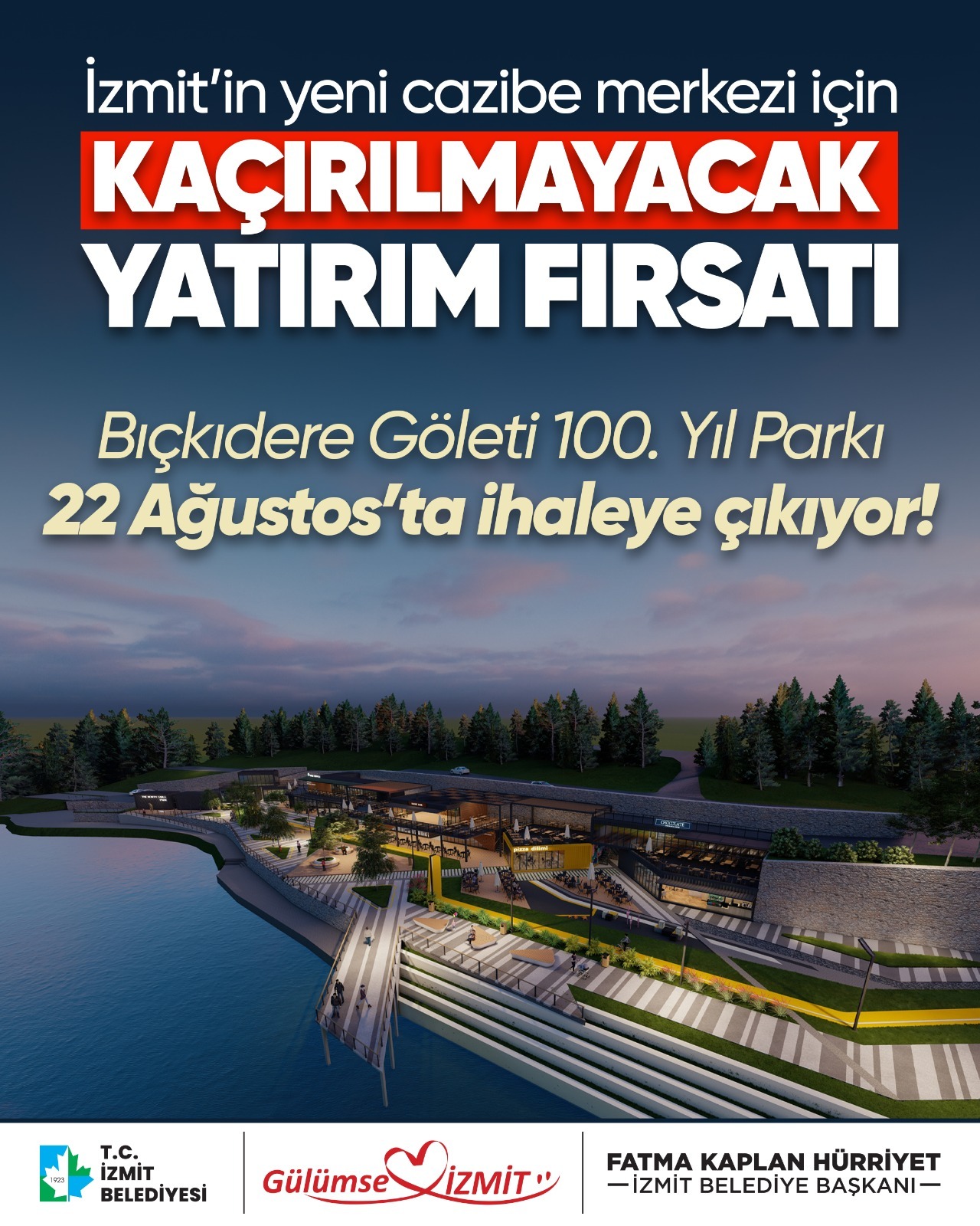 İzmit Belediyesi Bıçkıdere’de yine ihaleye çıkıyor! Fiyat belli oldu - Resim : 1