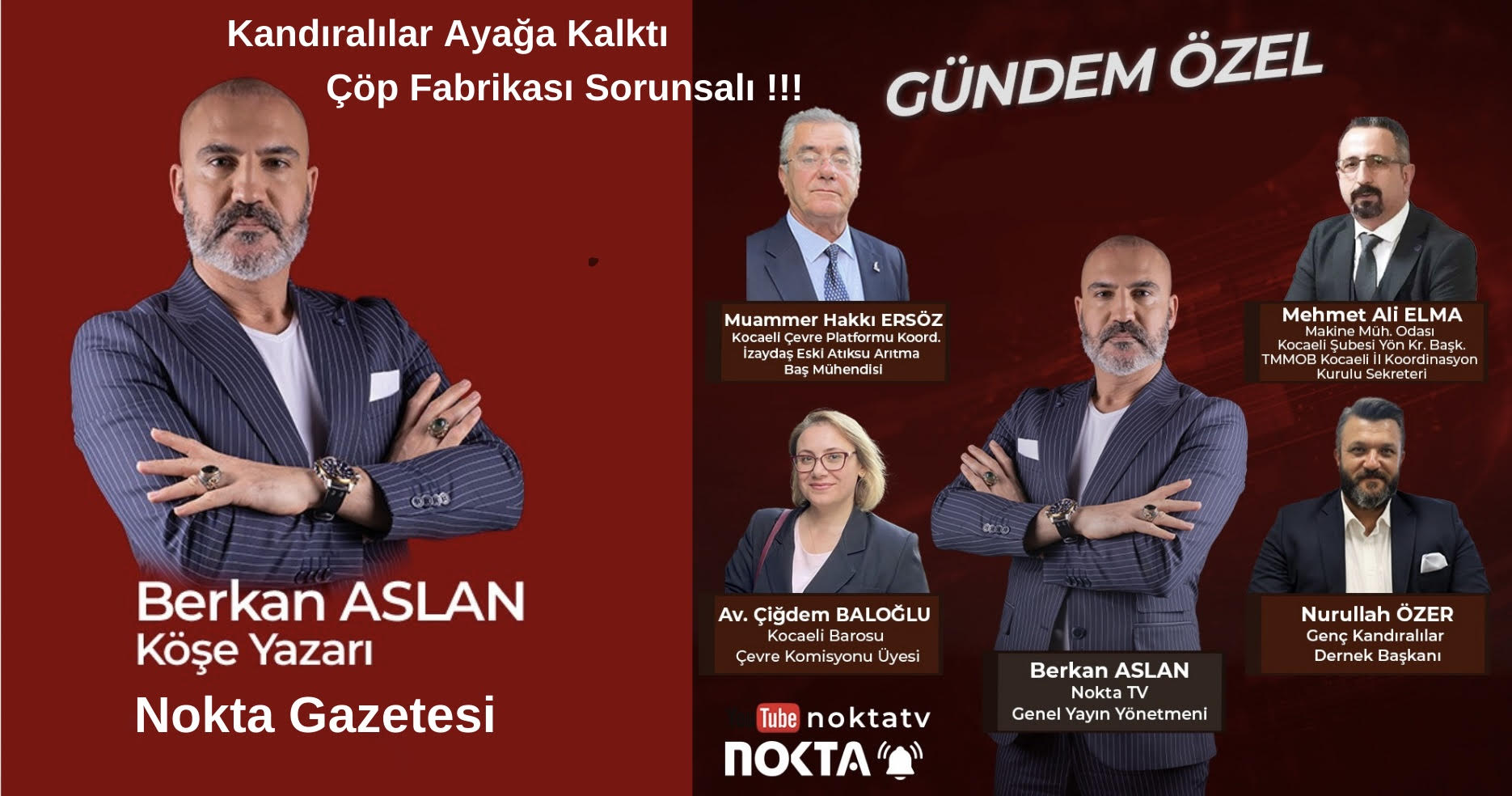 Kandıralılar ayağa kalktı çöp fabrikası…