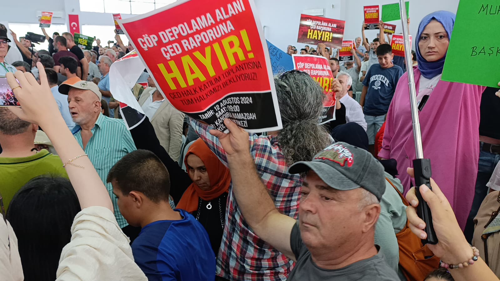 Kandıralılar ÇED'i yaptırmıyor! 'Tahir istifa' sloganları - Resim : 7