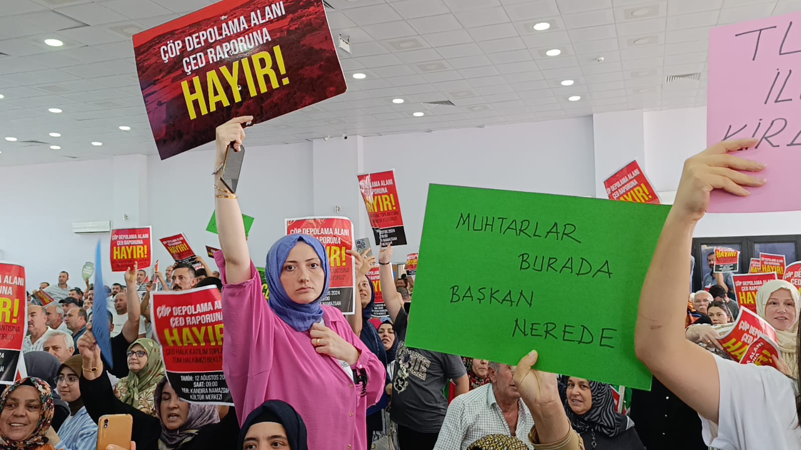 Kandıralılar ÇED'i yaptırmıyor! 'Tahir istifa' sloganları - Resim : 6