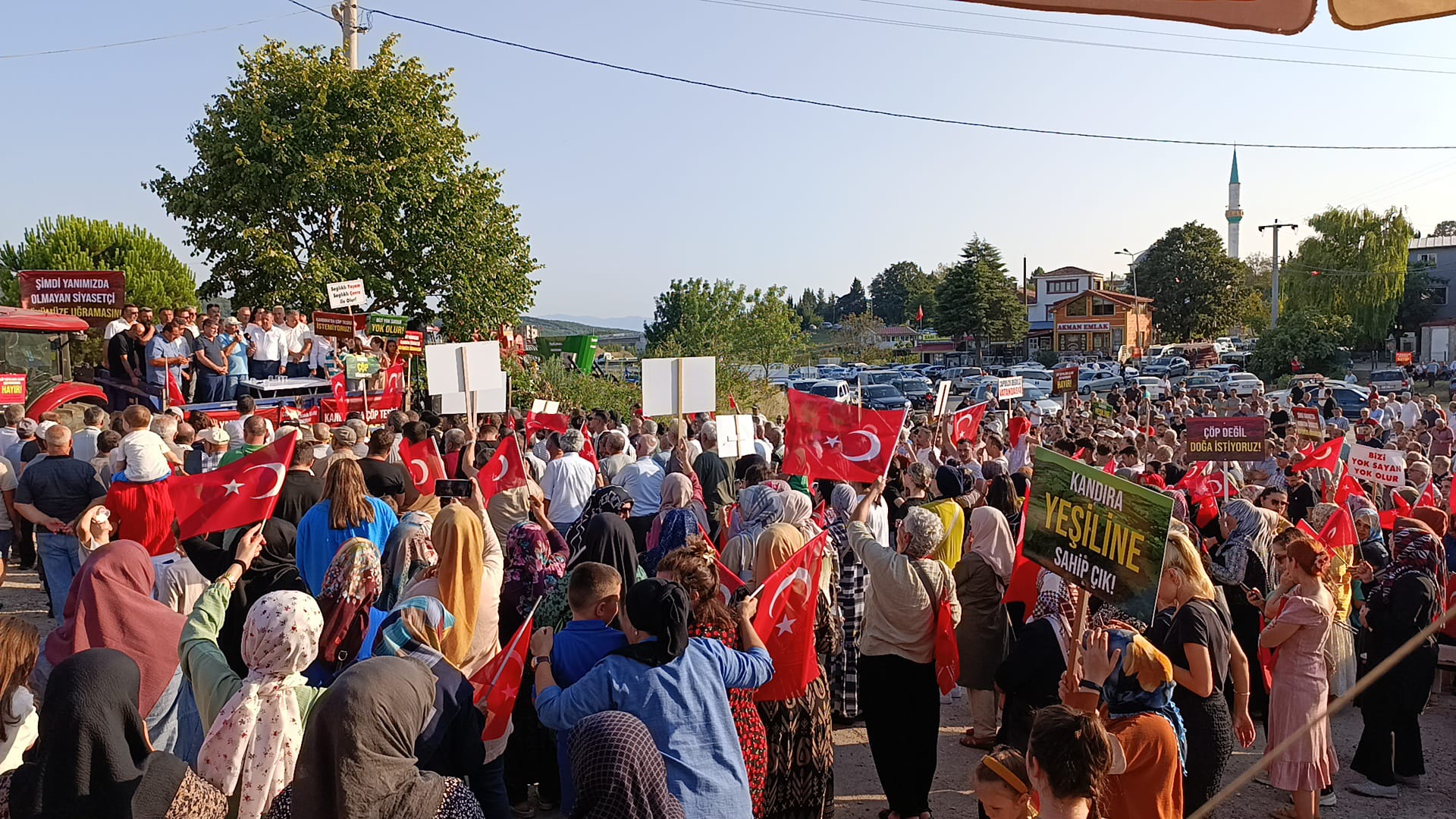 Kandıralılar çöp tesisine karşı! “Sesimiz çıkmayacak diye bize dayatıyorlar” - Resim : 4