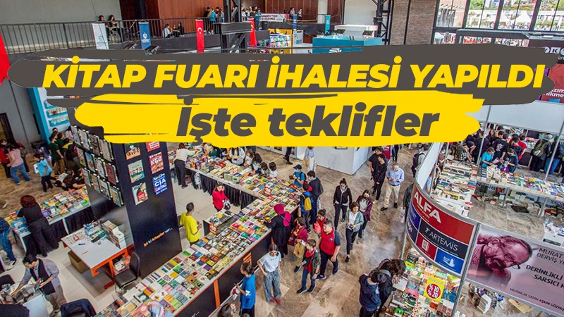 Kitap Fuarı ihalesi yapıldı: İşte teklifler