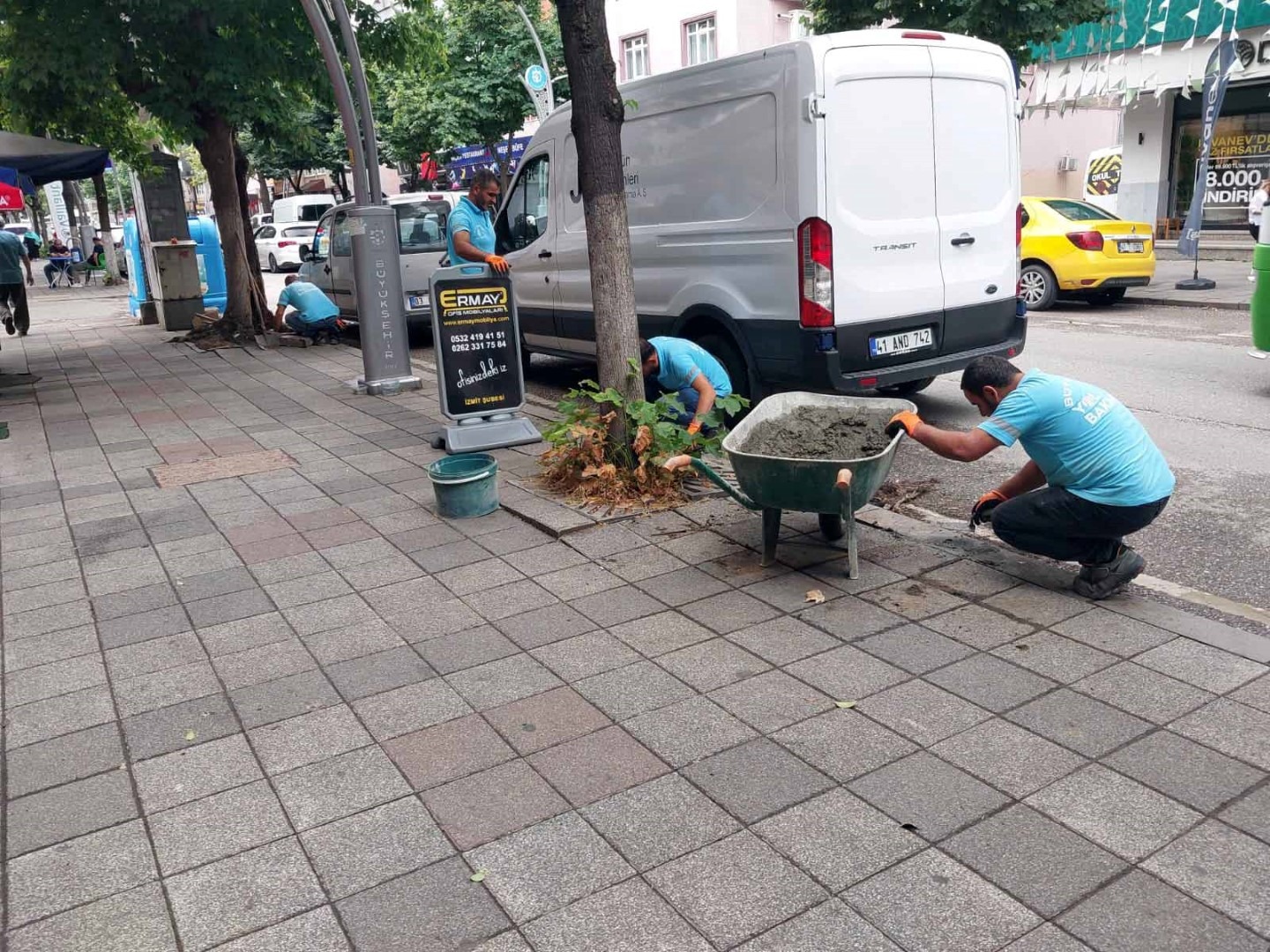 Kocaeli Büyükşehir yol bakım çalışmalarını hızlandırdı! Trafik rahatlayacak - Resim : 1