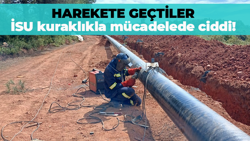 Kocaeli İSU kuraklık tehlikesine karşı harekete geçti! Yeni depolar geliyor