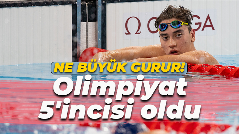 Kocaelili Kuzey Tunçelli tarih yazdı! Olimpiyat 5’incisi oldu