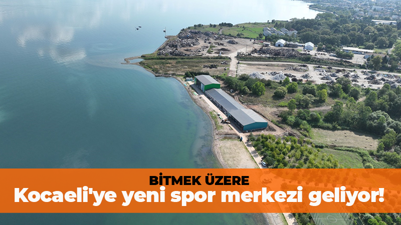 Kocaeli’ye yeni spor merkezi geliyor! İlerleme oranı yüzde 70’e vardı