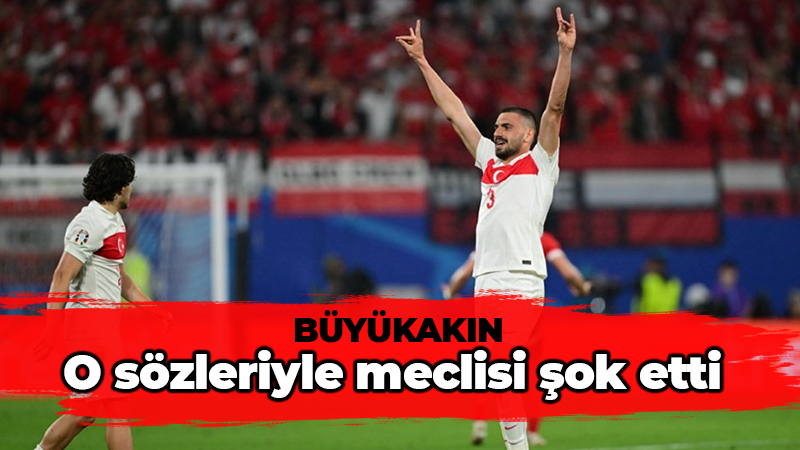 Merih Demiral konusunda Başkan Büyükakın meclisi şok etti