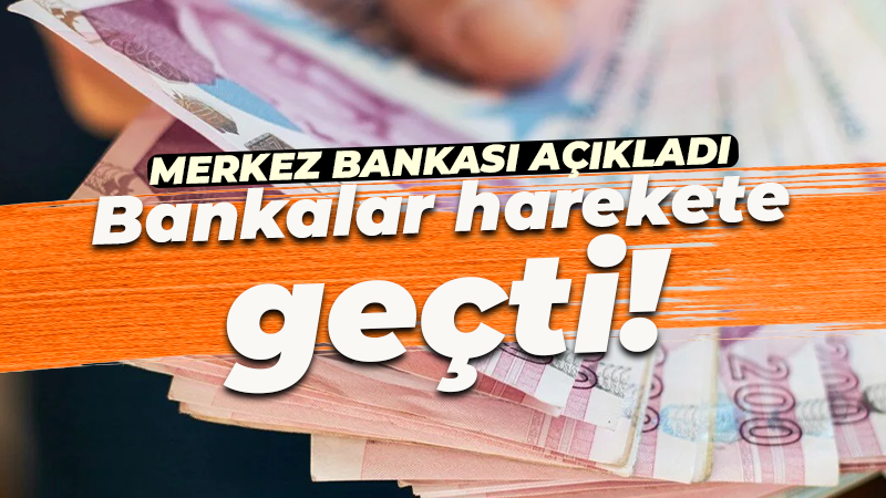 Merkez Bankasının faiz kararı sonrası bankalar harekete geçti!