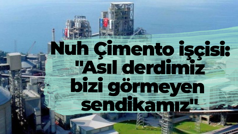 Nuh Çimento işçileri, Çimse-İş’ten