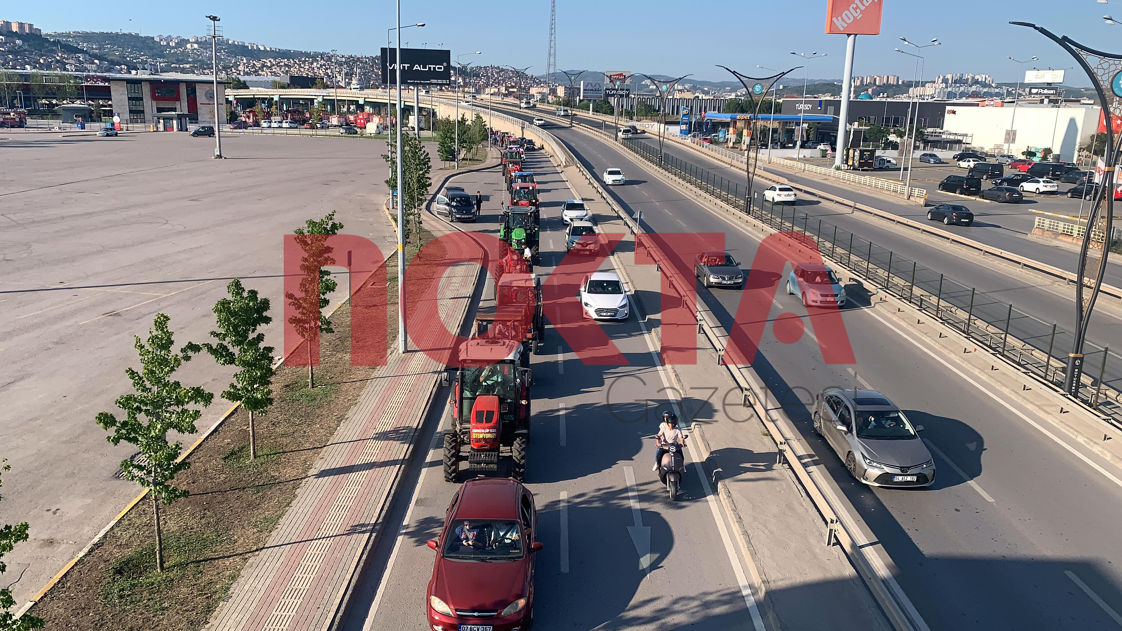 Traktörlü eylemin adresi değişti - Resim : 2