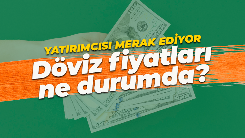 Yatırımcılar merak ediyor! Döviz fiyatları ne durumda?