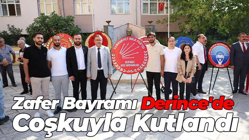 Derince’de 30 Ağustos Zafer