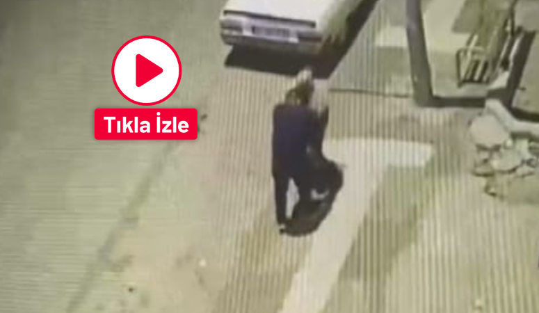 Ankara Mamak'ta bir sürücü,