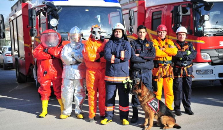 Havza’da, İtfaiye Teşkilatı'nın kuruluşunun