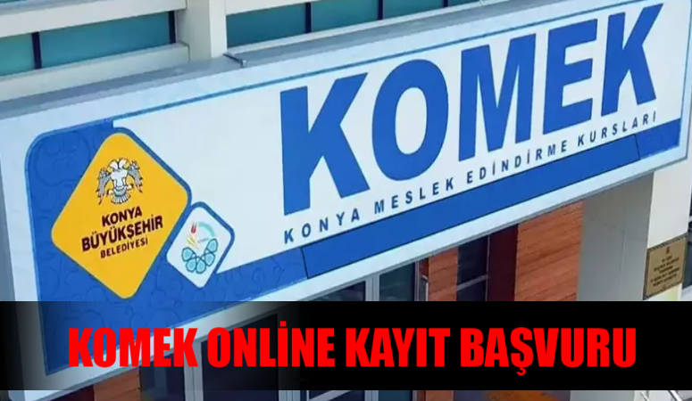 Meslek kazandıran KOMEK kurslarına