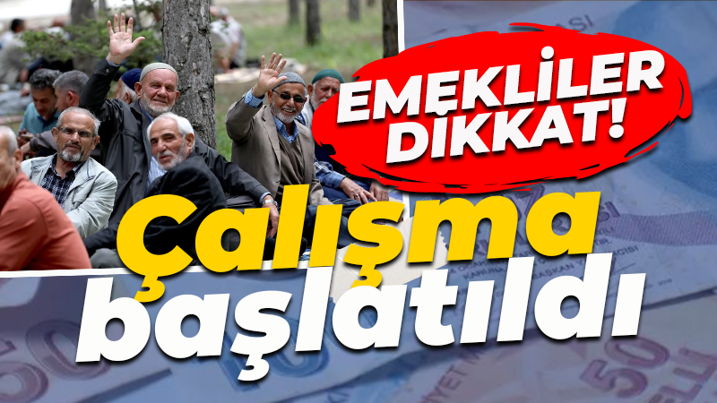 Abdullah Güler’den emekli maaşı açıklaması: Çalışma başlatıldı