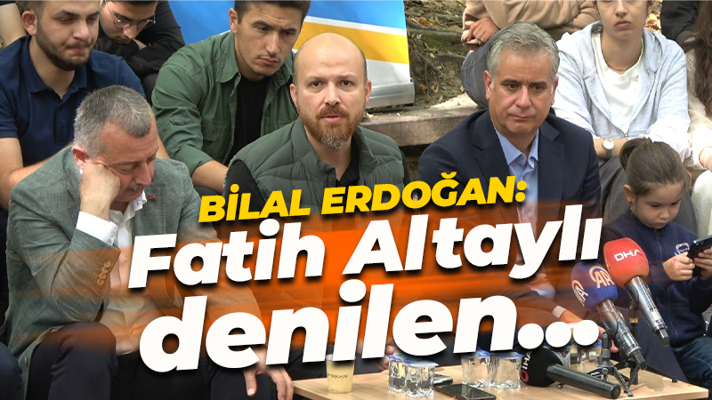 Bilal Erdoğan Kocaeli’den Fatih Altaylı’ya seslendi: Askerlerin postallarını yalıyordu