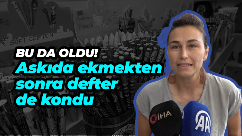 Bu da oldu! Askıda ekmekten sonra defter de kondu