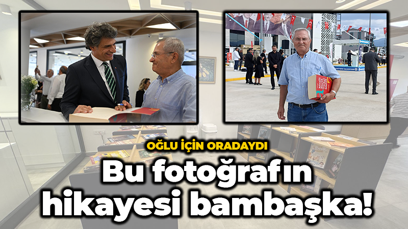 Bu fotoğrafın hikayesi bambaşka! İlk kütüphaneye en özel bağış