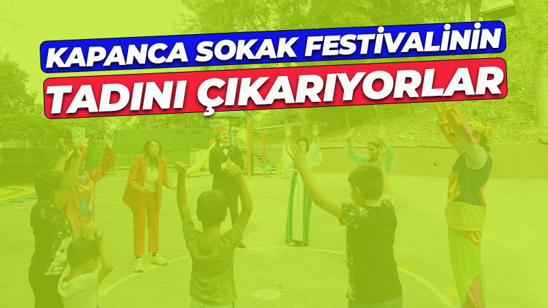 Çocuklar Kapanca’da festivalin tadını çıkarıyor