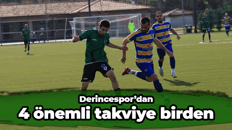 Derincespor’dan 4 önemli takviye birden