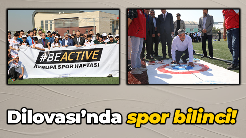 Dilovası’nda coşkulu Avrupa Spor Haftası kutlamaları!