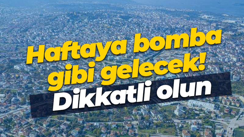 Meteoroloji Genel Müdürlüğü’nün hazırladığı