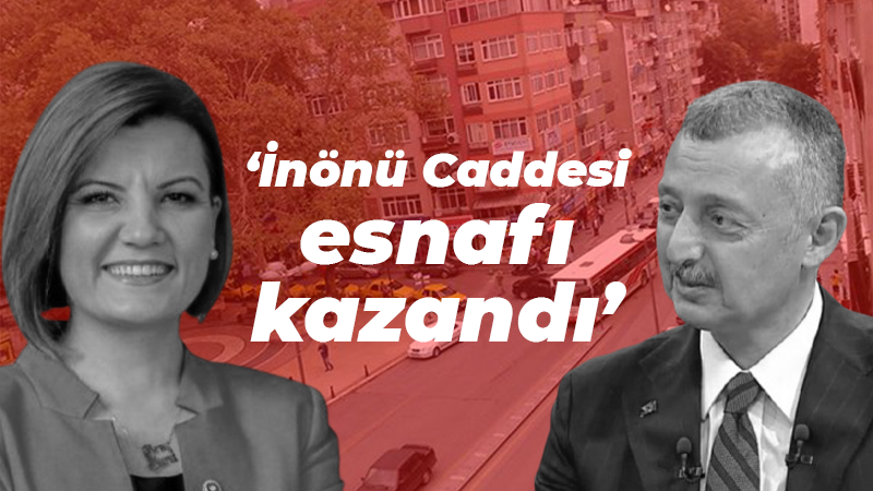 İKM Başkanı Murat Öztürk: İnönü Caddesi esnafı kazandı