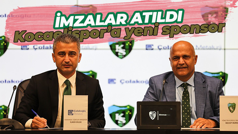 Kocaelispor ile Çolakoğlu Metalurji