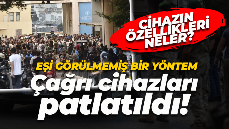 İsrail’den eşi görülmemiş yöntem! Çağrı cihazlarına sızdılar…