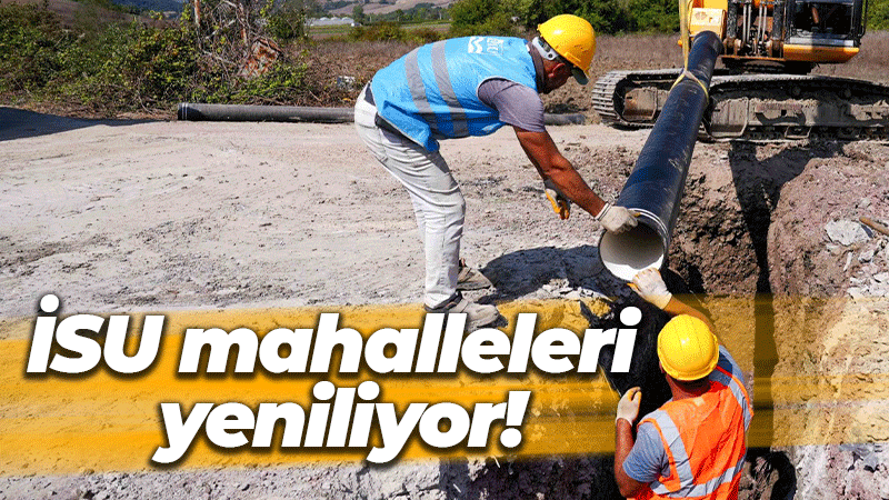 İSU Karamürsel’den çıkmıyor! Üç mahallede çalışmalar sürüyor