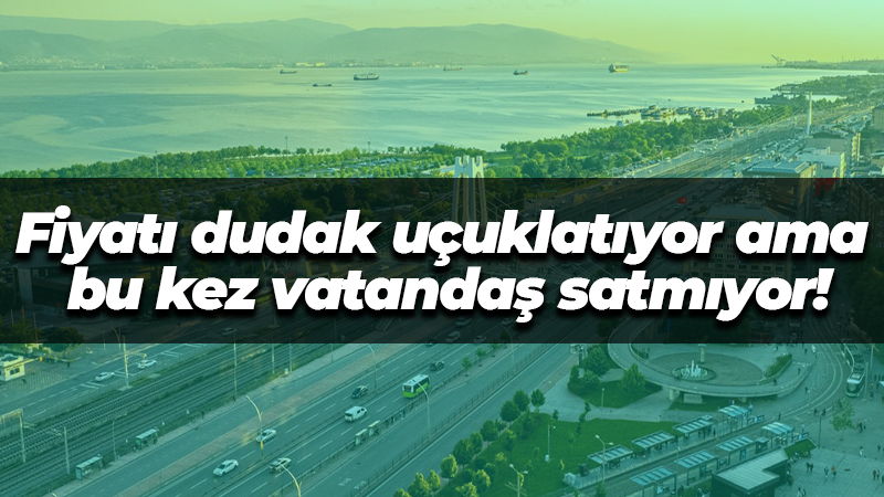 İzmit’teki arsa adeta dudak uçuklattı! Bu kez satan vatandaş değil