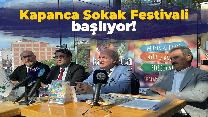 Kapanca Sokak Festivali başlıyor!