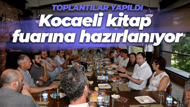 Kocaeli Kitap Fuarı kitapseverler için hazırlanıyor… Geri sayım başladı