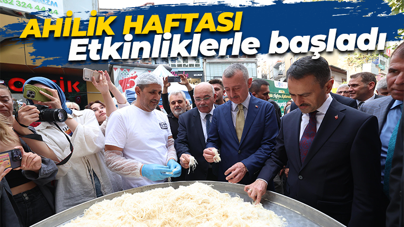 Kocaeli’de Ahilik Haftası etkinlikleri başladı