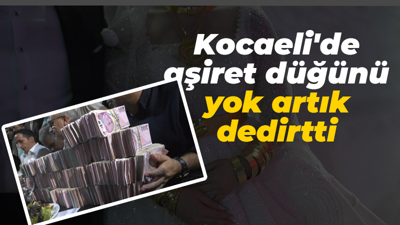 Kocaeli’de aşiret düğünü yok artık dedirtti